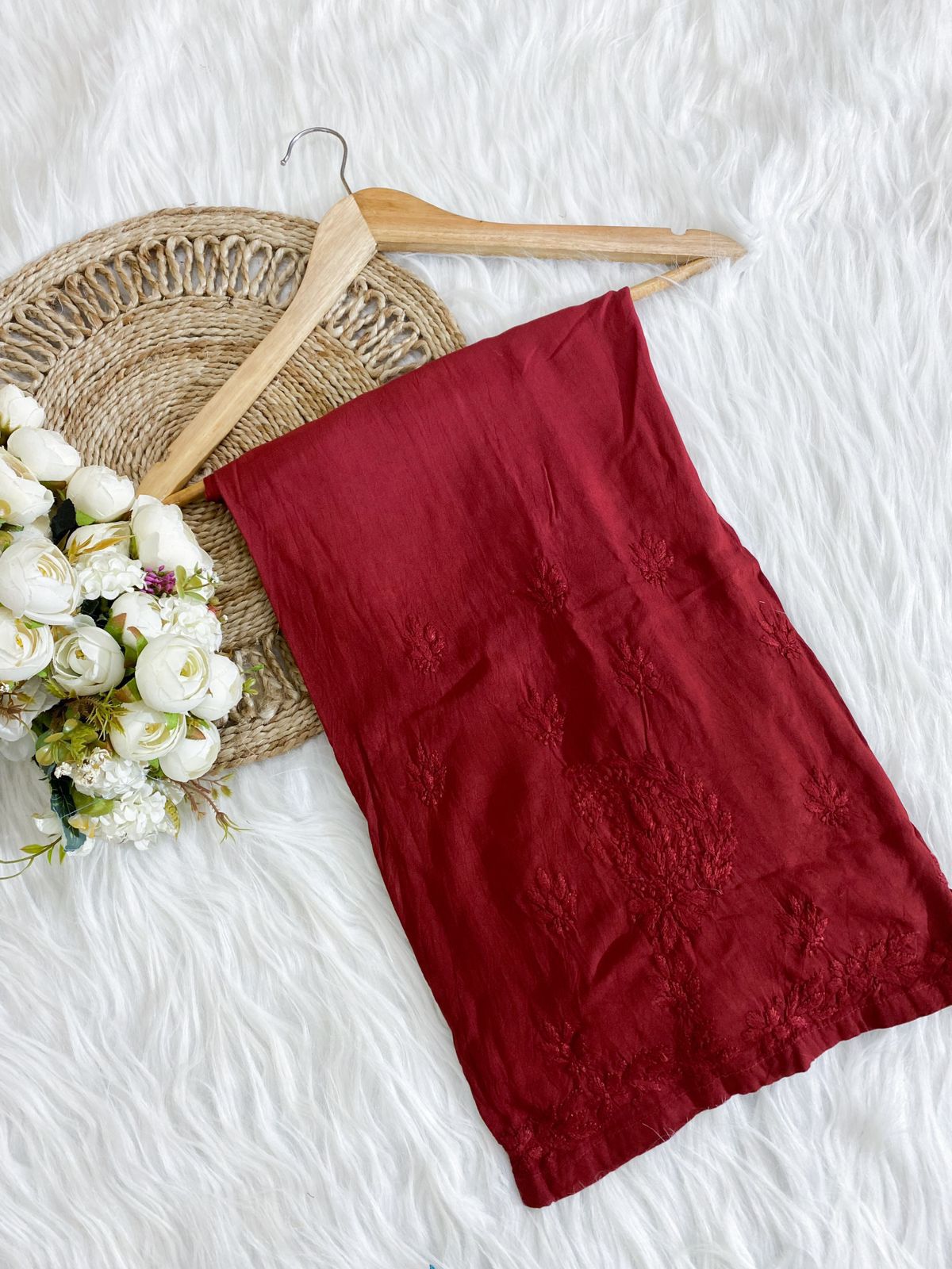 2 TONE HAND EMBROIDERED 3 PIECE SUIT