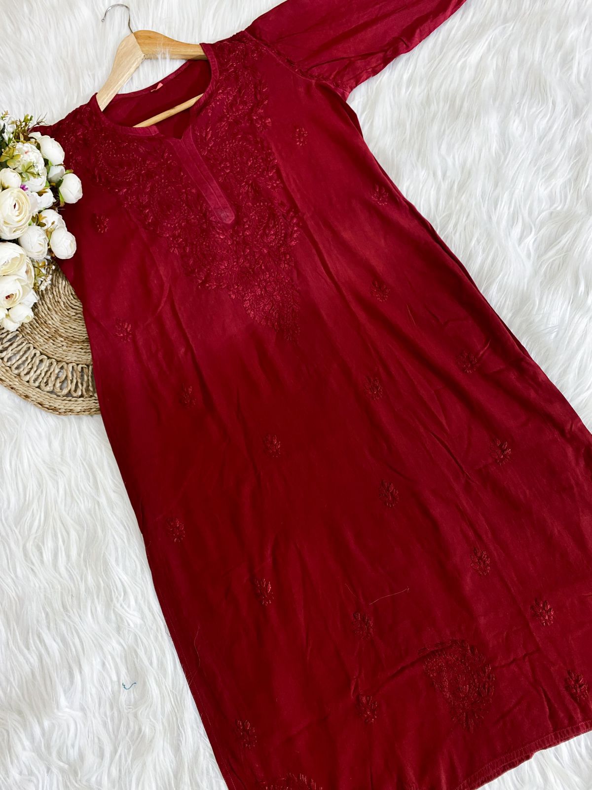 2 TONE HAND EMBROIDERED 3 PIECE SUIT