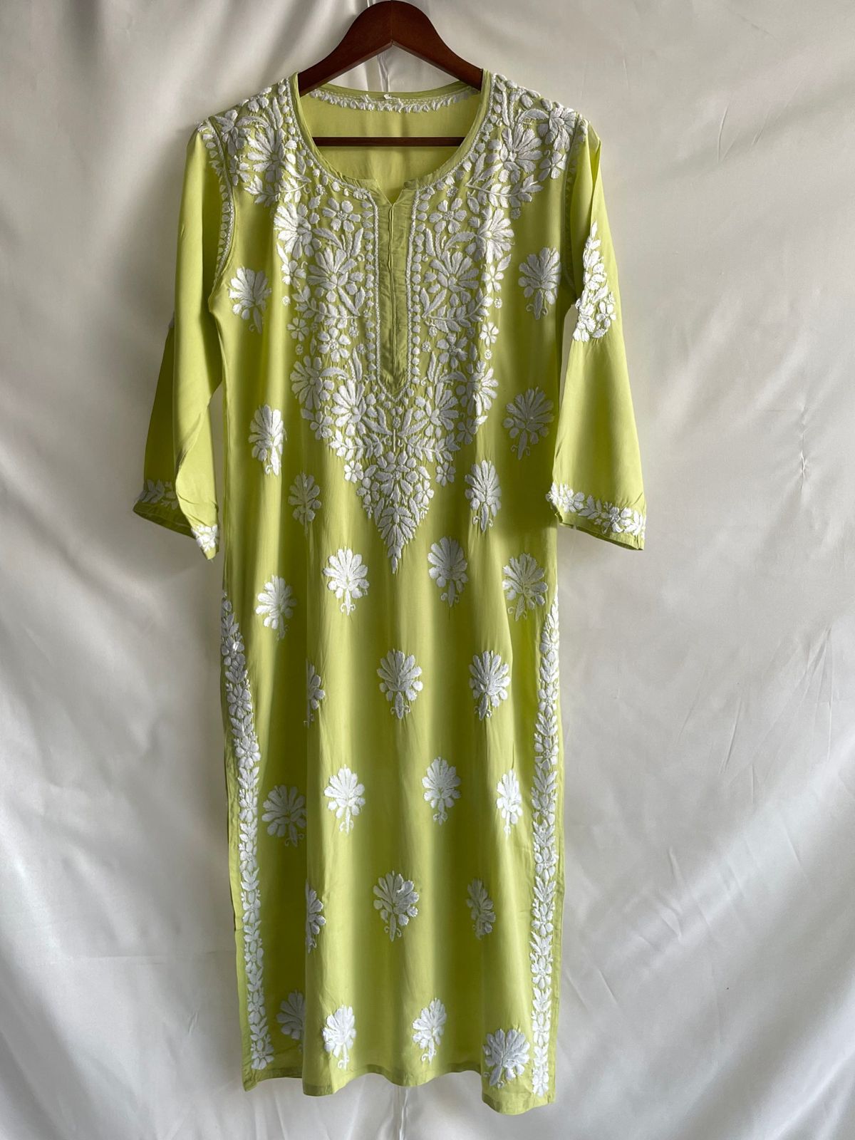 LONG HAND EMBRIODERED KURTA