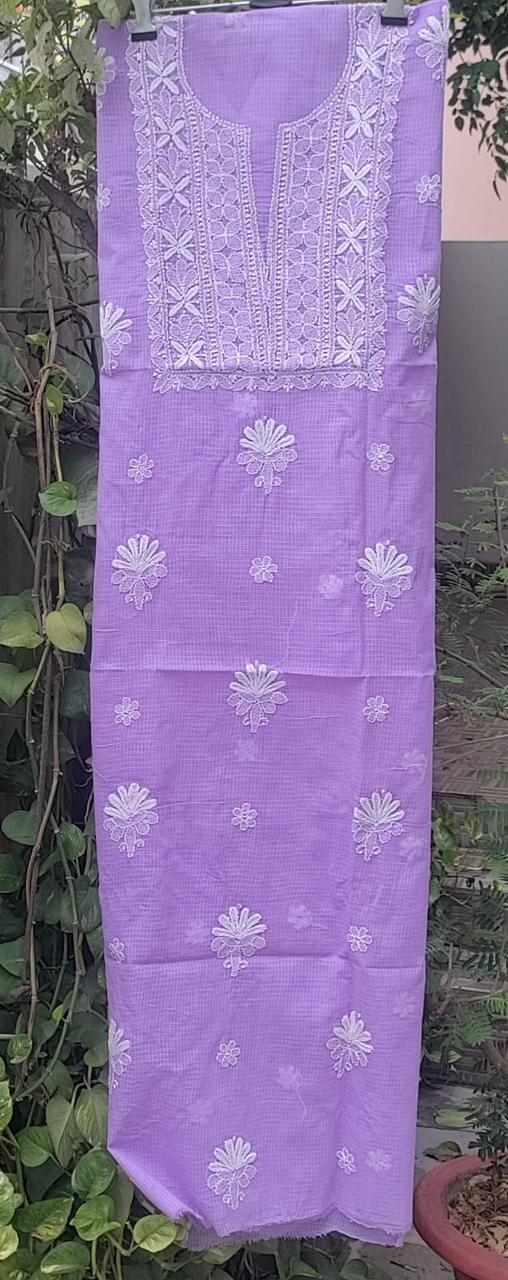 UNSTITCHED 2 PIECE HAND EMBRIODERED