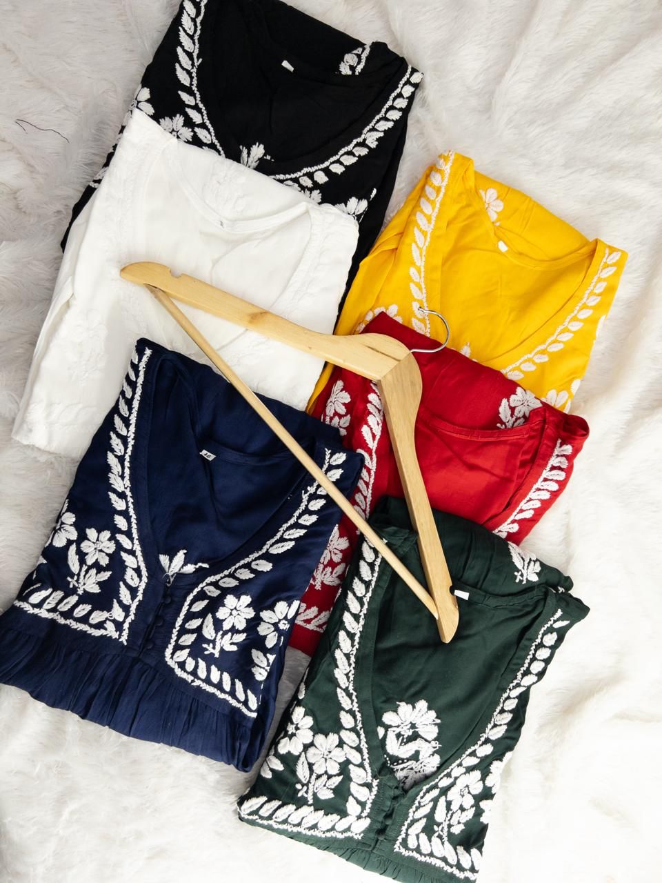 CHIKANKARI LONG FROCKS