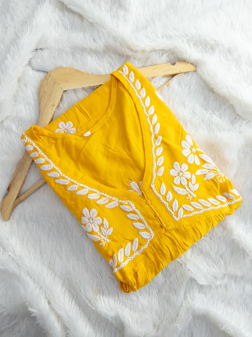 CHIKANKARI LONG FROCKS