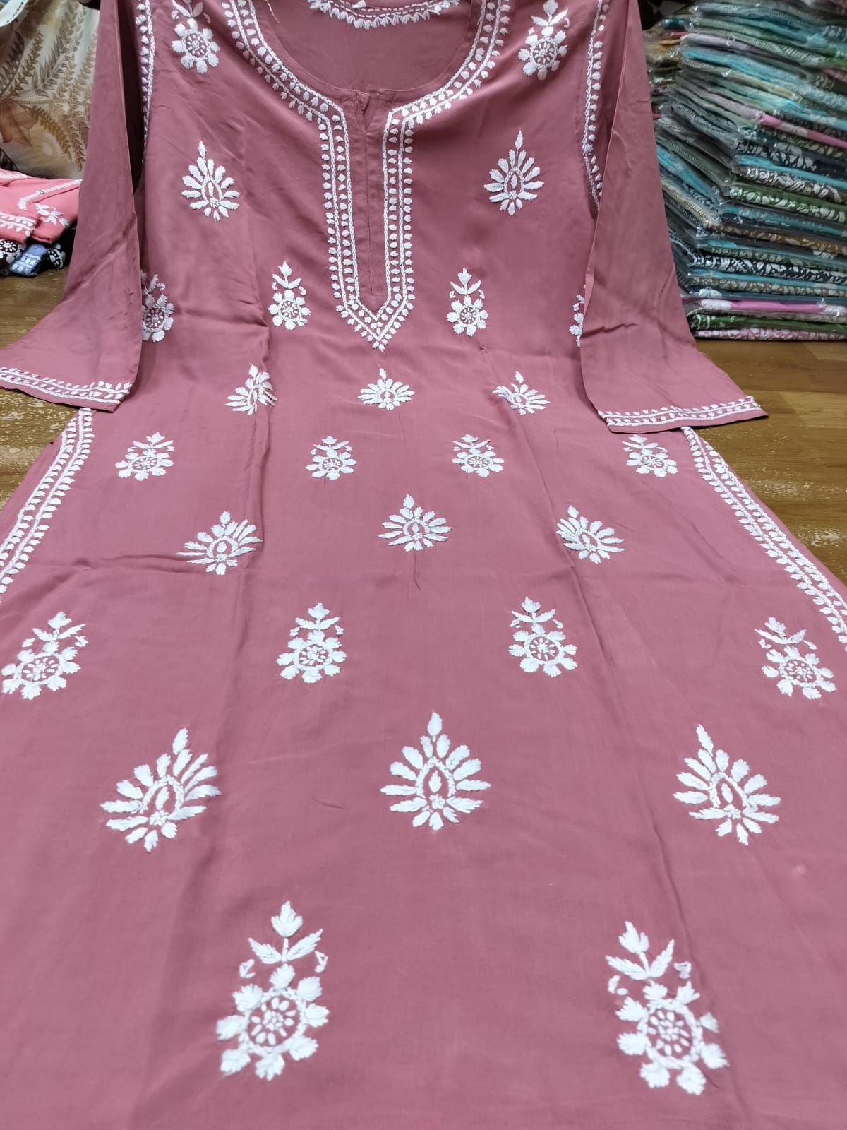 HAND EMBRIODRED LAWN KURTAS
