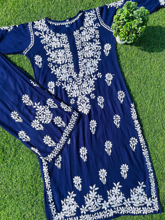 2 PIECE HAND EMBROIDERED SUIT