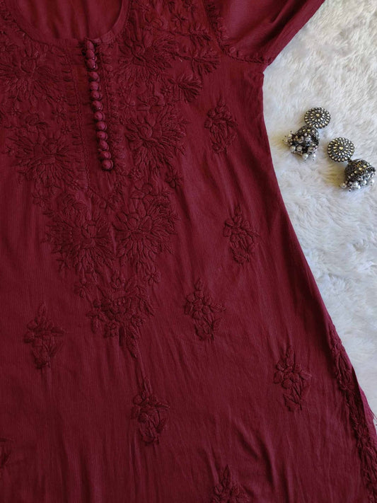 PREMIUM 3D HAND EMBRIODERED LAWN KURTA