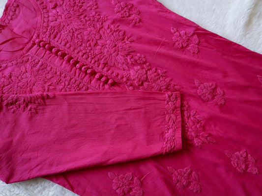 PREMIUM 3D HAND EMBRIODERED  Lawn KURTA
