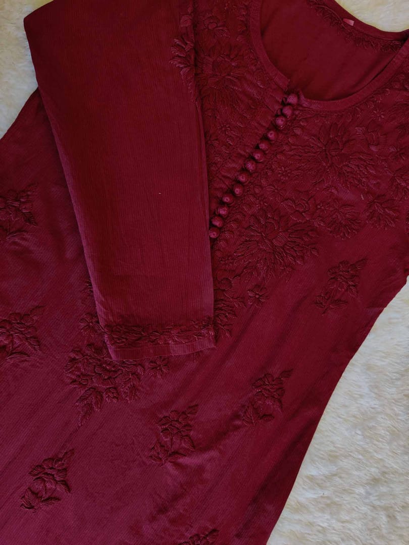 PREMIUM 3D HAND EMBRIODERED LAWN KURTA