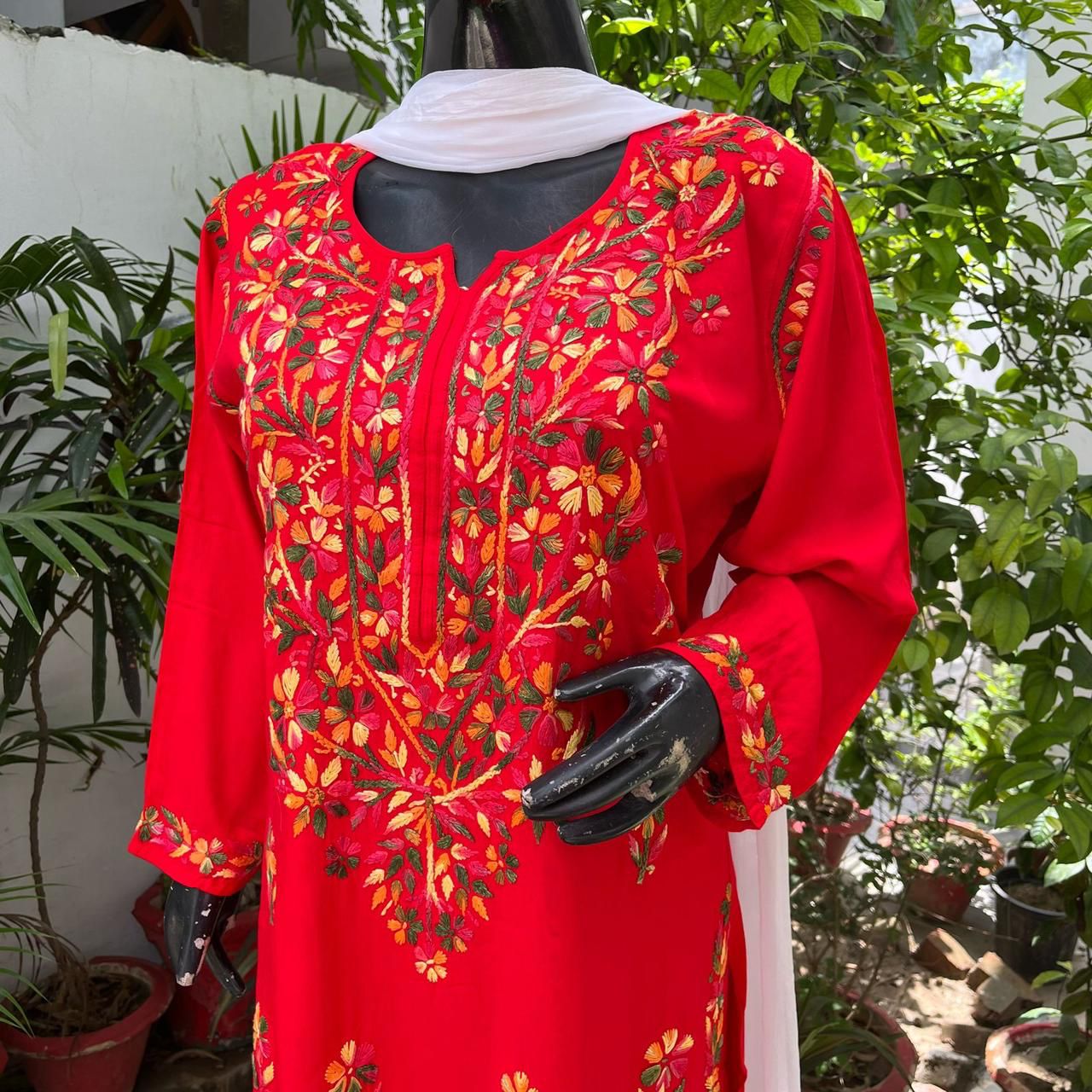 MULTICOLOURED LAWN KURTA