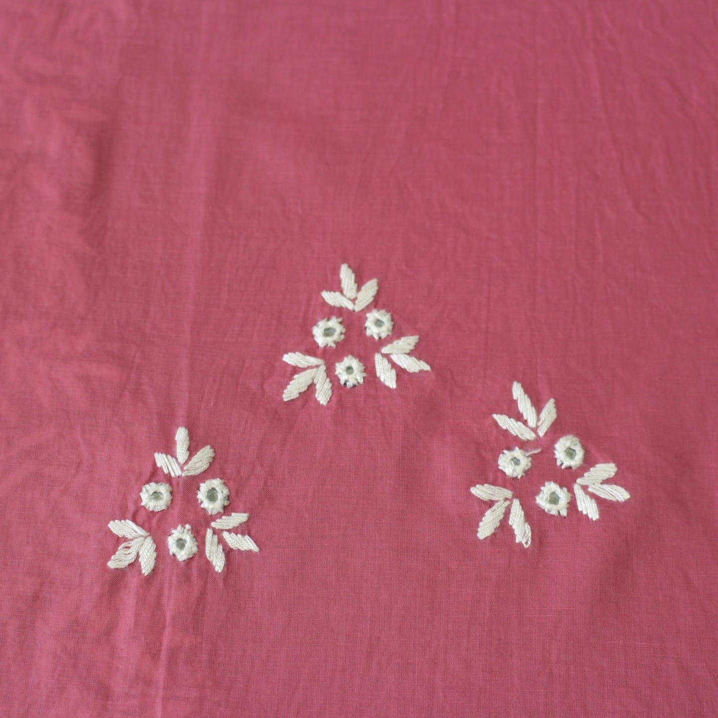 UNSTITCHED 3 PIECE HAND EMBRIODERED AND MIRROR WORK