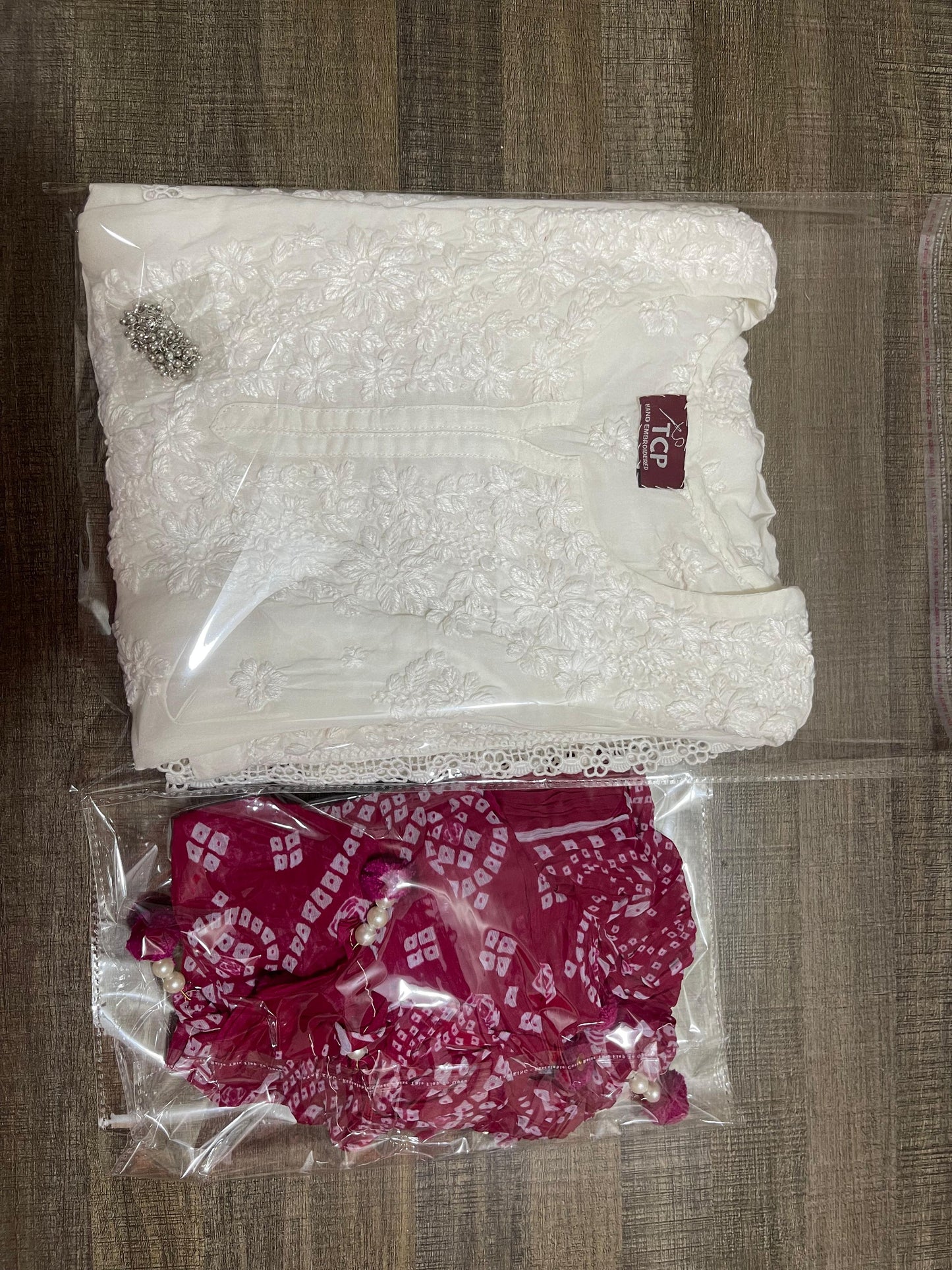 Heavy Embroidered ChickenQari Set
