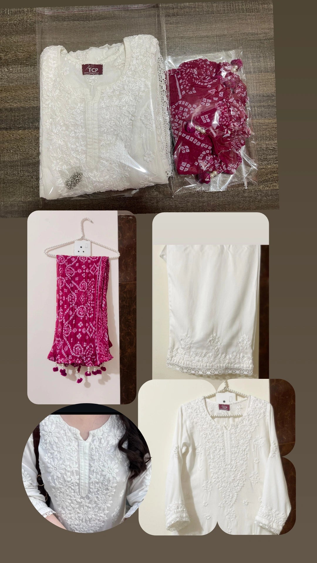Heavy Embroidered ChickenQari Set