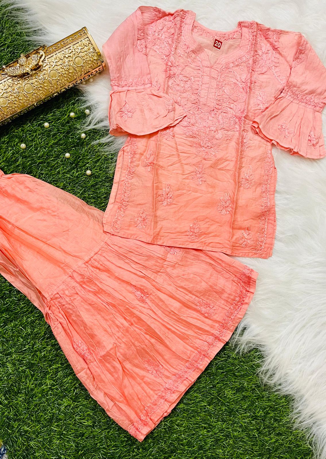 KIDS 2 PIECE GHARARA SET