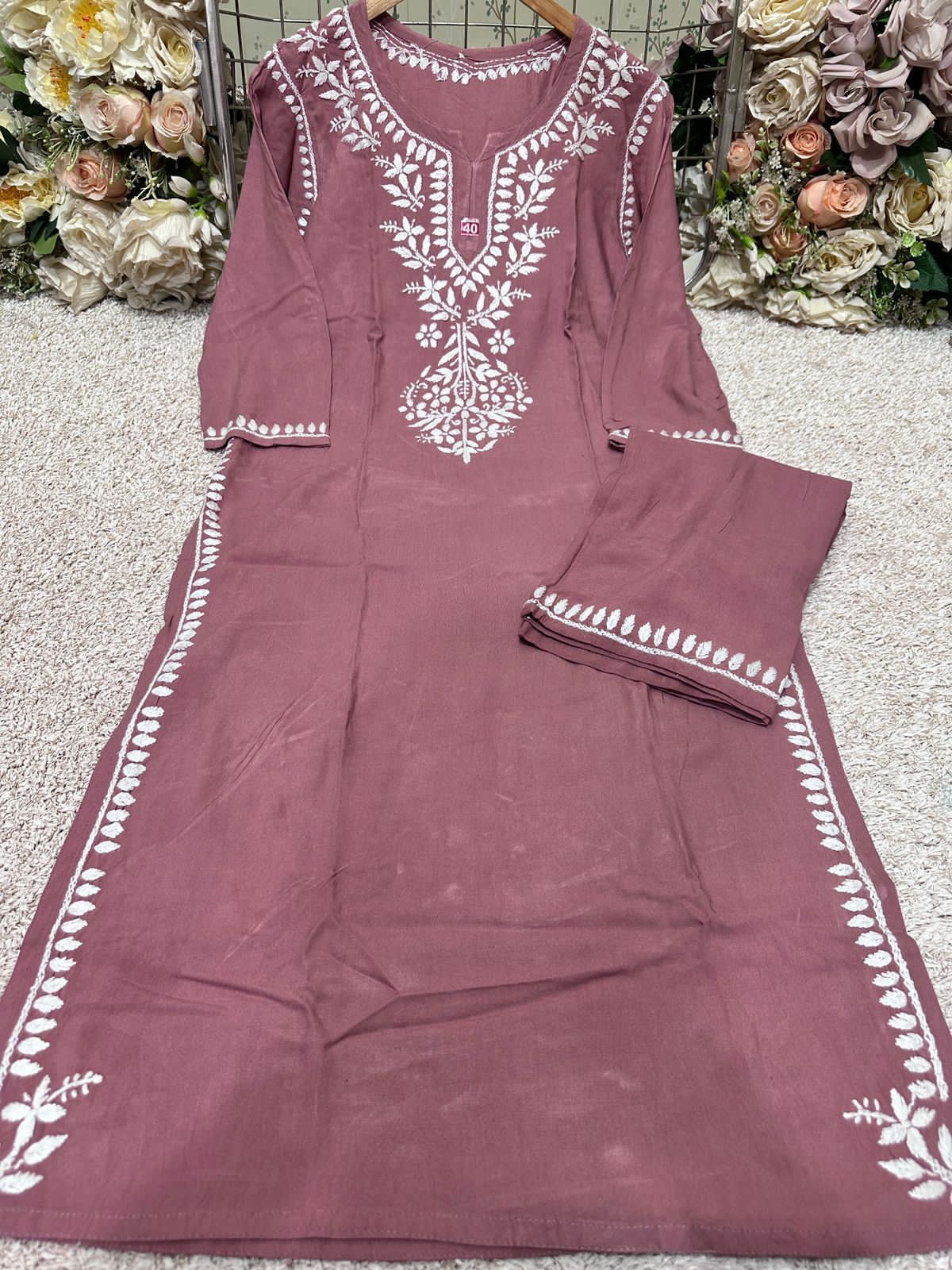 HAND EMBROIDERED LAWN CO-ORD SETS
