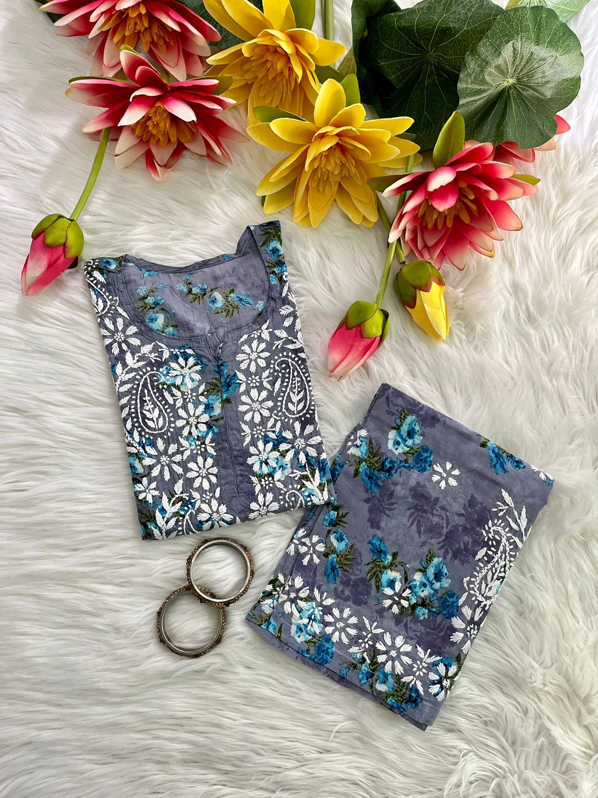 2PIECE PRINTED PURE LAWN SET