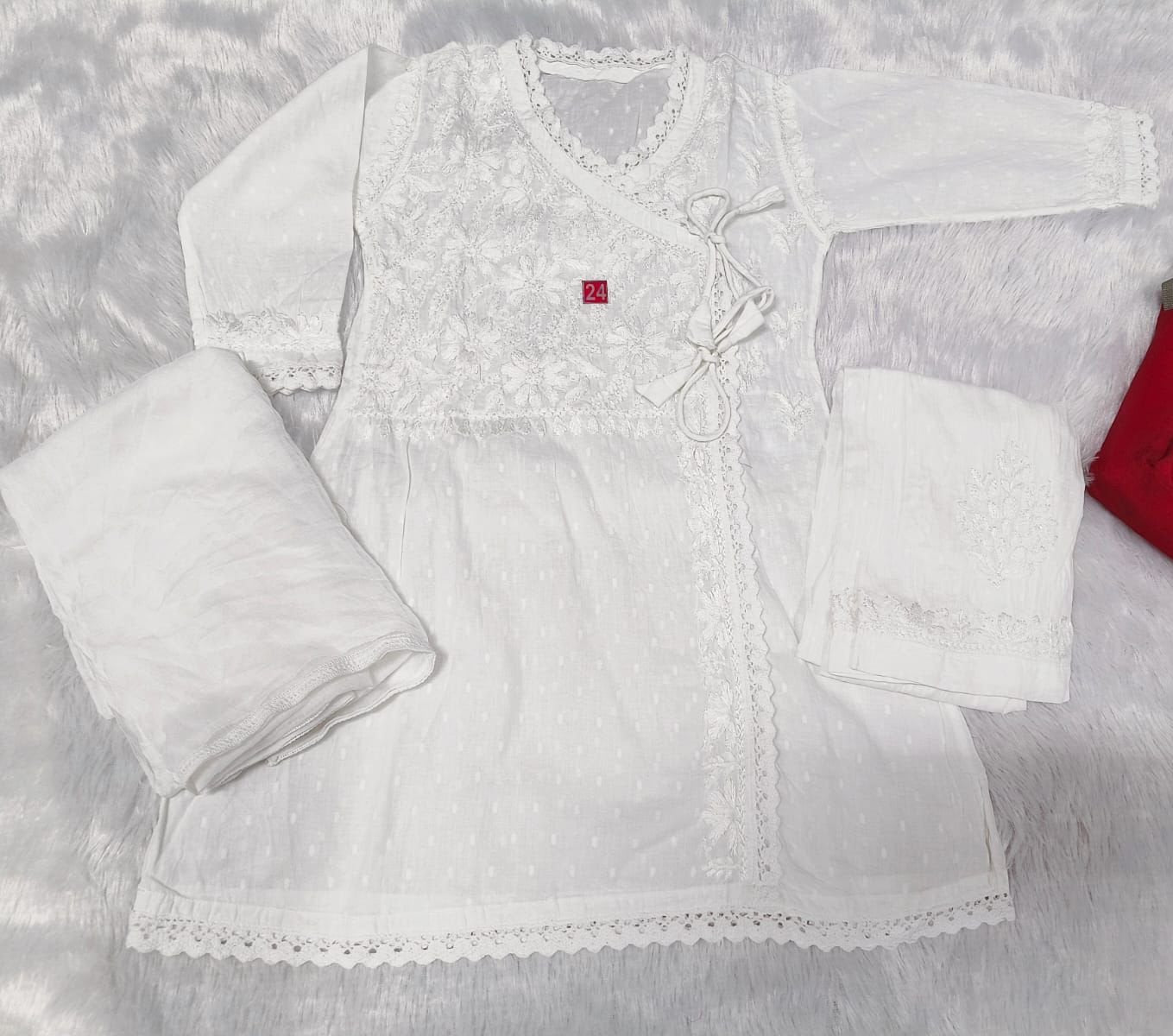 ANARKALI FROCK SET 3 PIECE