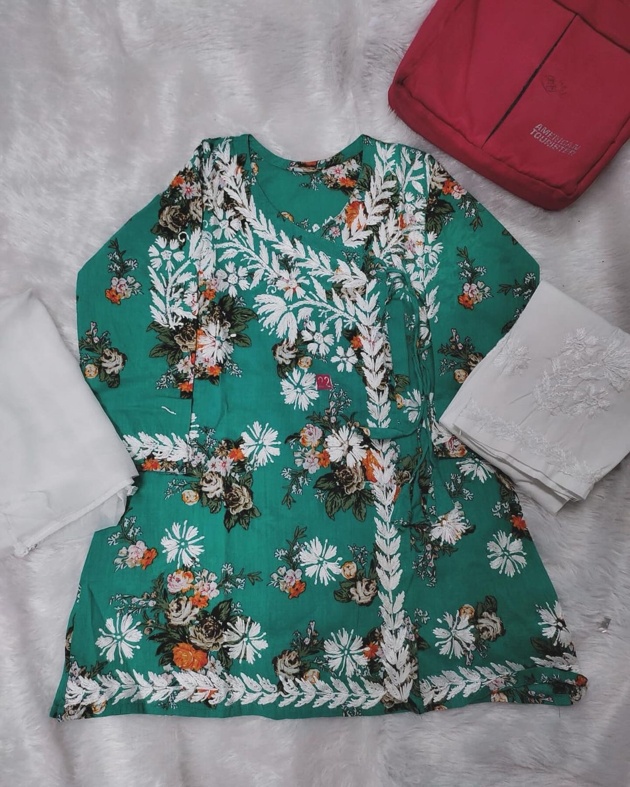 ANARKALI FROCK SET 3 PIECE