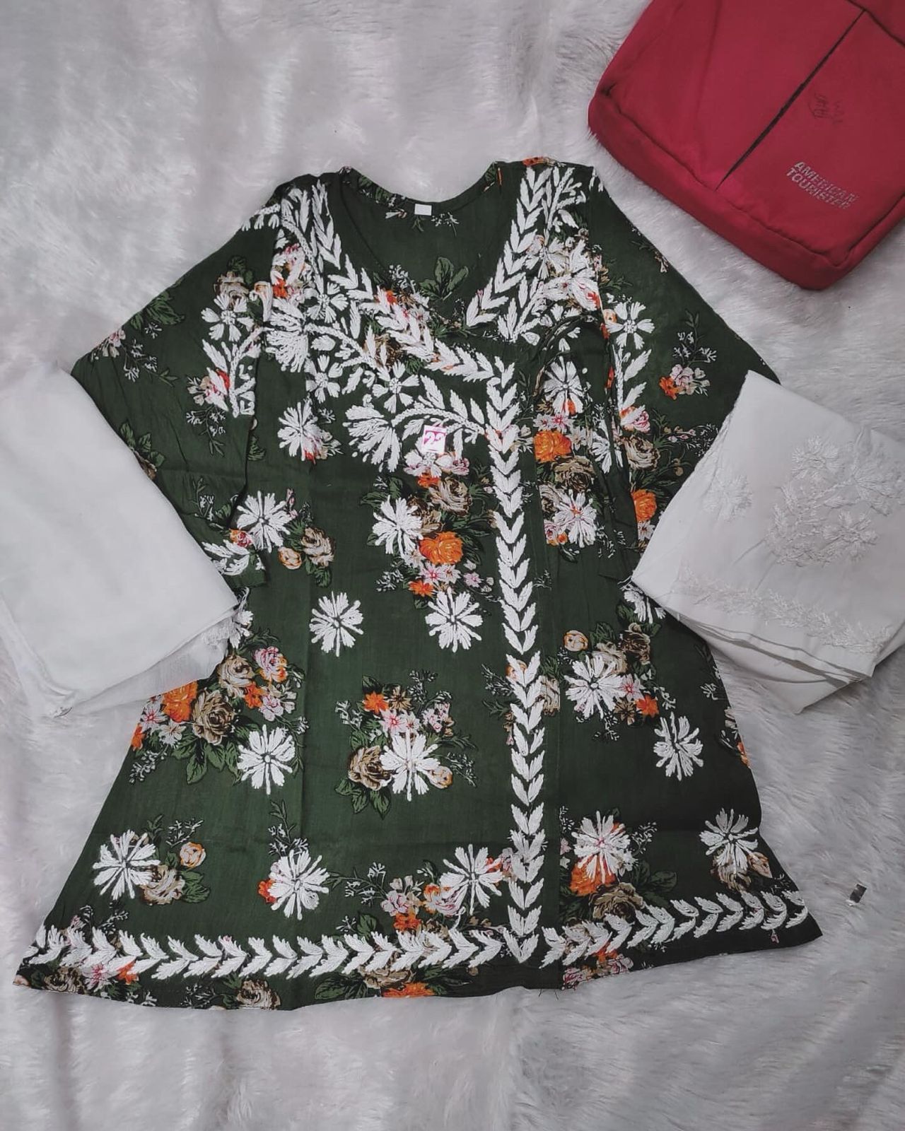 ANARKALI FROCK SET 3 PIECE