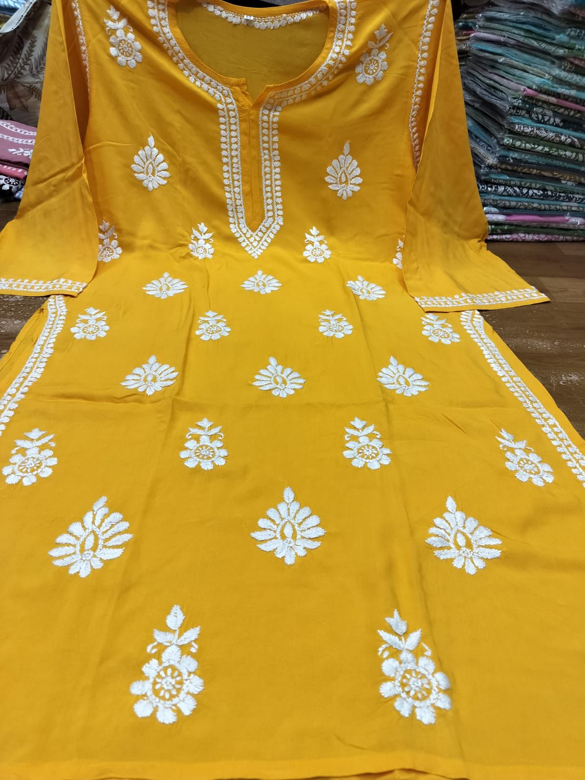 HAND EMBRIODRED LAWN KURTAS