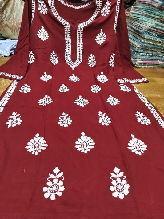 HAND EMBRIODRED LAWN KURTAS