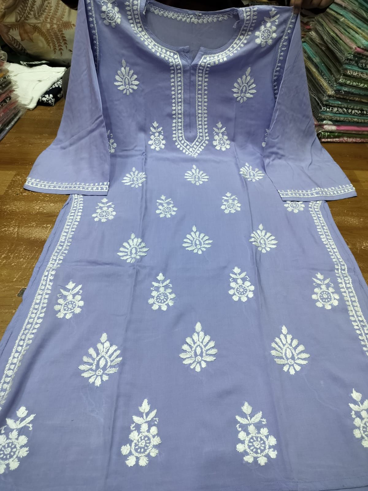 HAND EMBRIODRED LAWN KURTAS