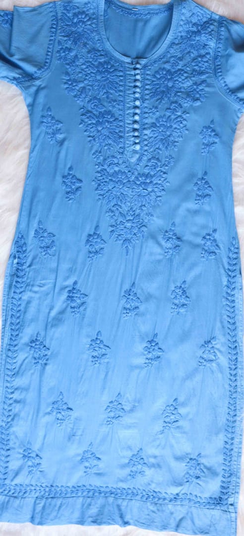 PREMIUM 3D HAND EMBRIODERED LAWN KURTA