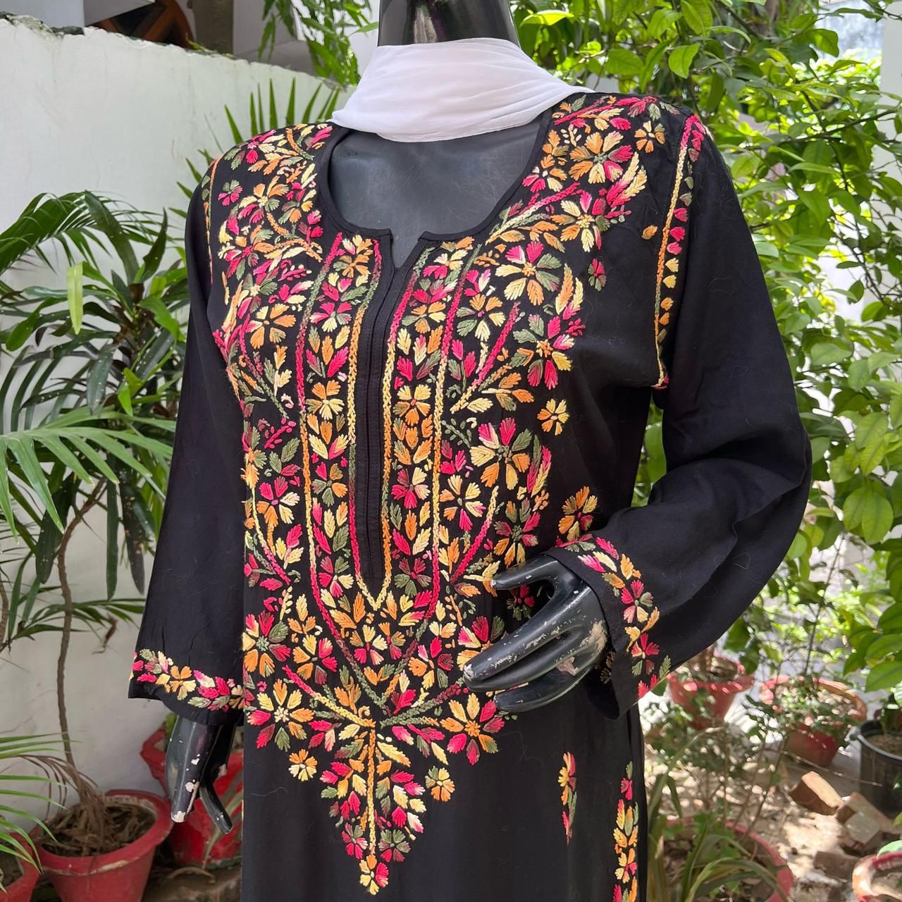 MULTICOLOURED COTTON KURTA