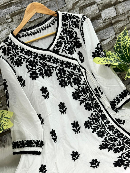 CHIKANKARI LONG FROCKS