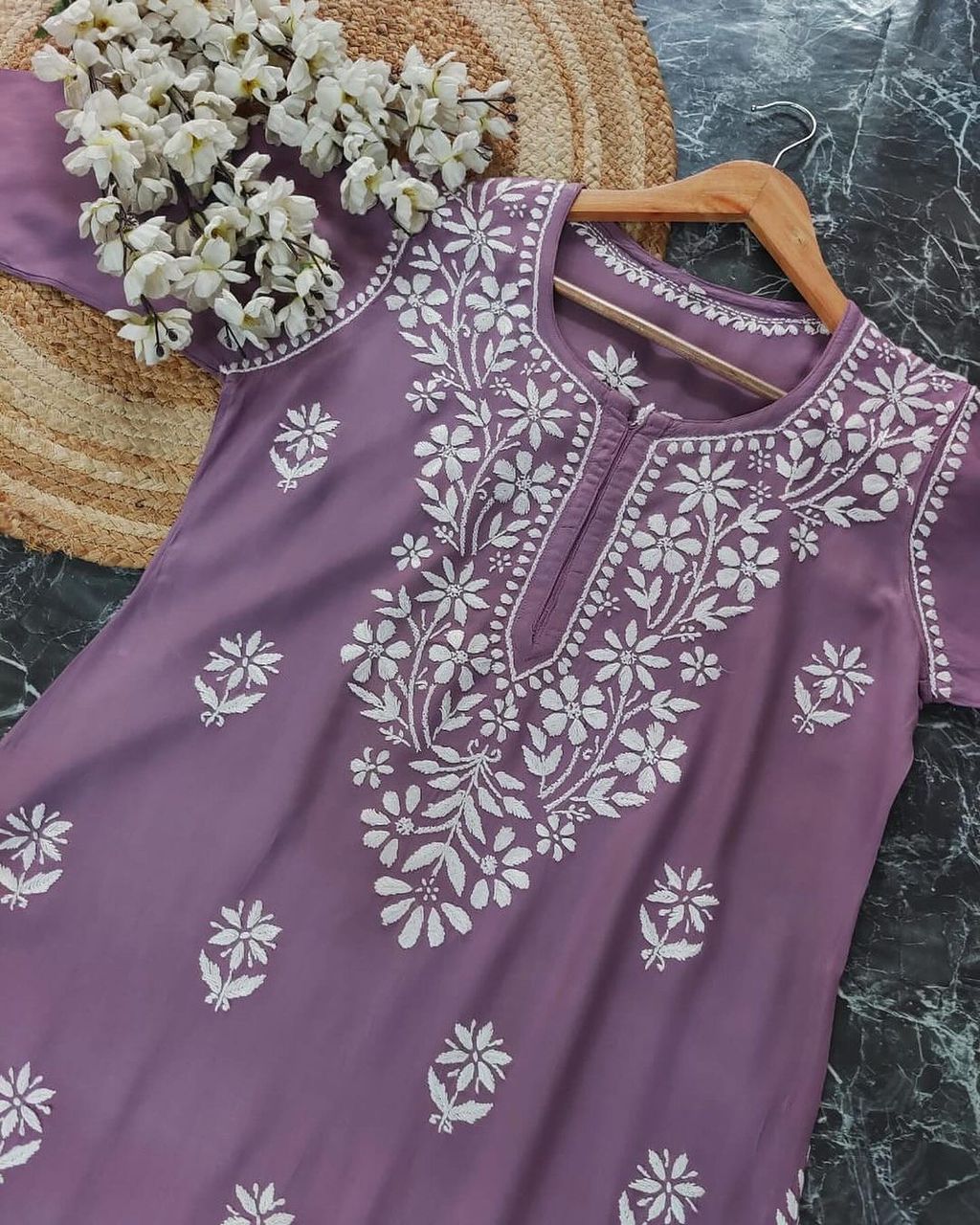 HAND EMBROIDERED KURTA