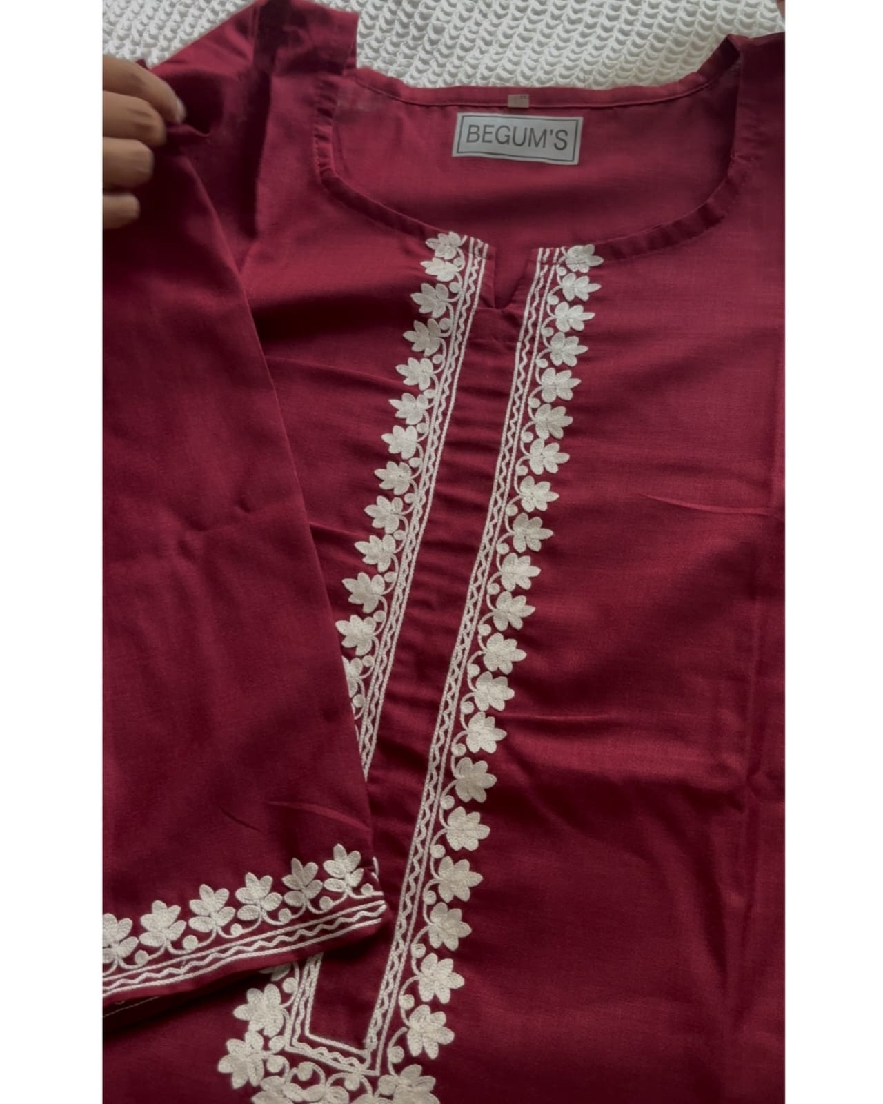 SHARJEENA'S HAND EMBROIDERED CO-ORD SET